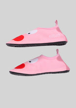 Load image into Gallery viewer, Pink Silly Face Slip-Ons