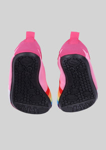 Pink Rainbow Slip Ons