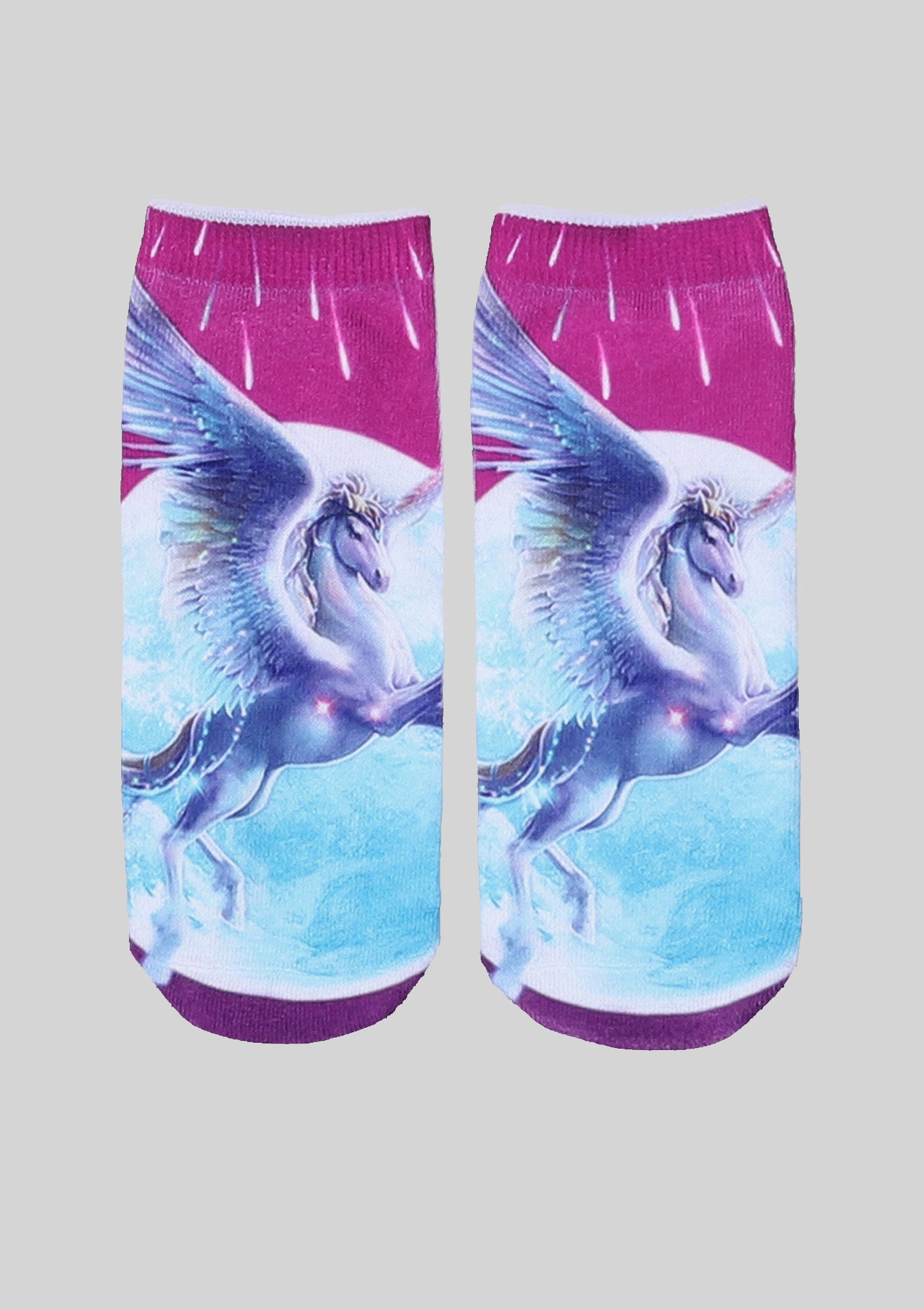 Pegasus Printed Short Socks