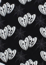 Load image into Gallery viewer, Metallimonsters Pumpkin Hearts Sleepsuit