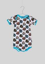 Load image into Gallery viewer, Six Bunnies Sugar Skulls White Romper