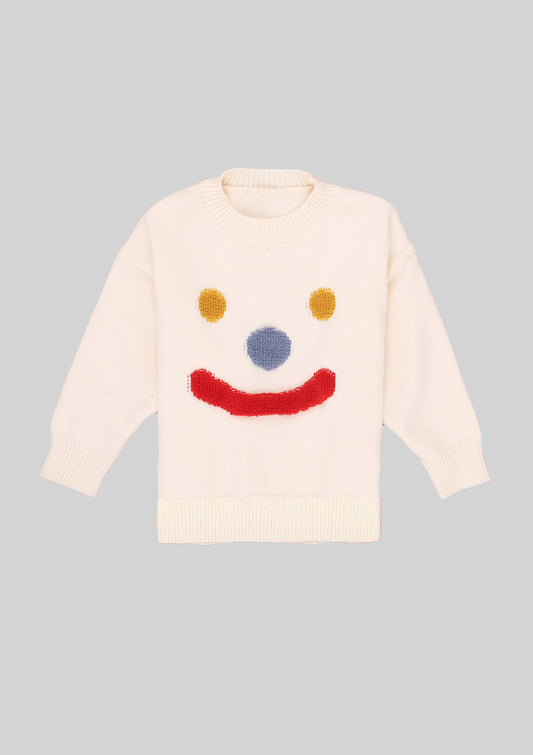 Happy Face Knit Sweater