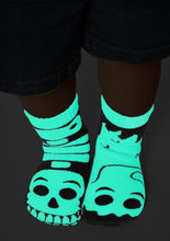 Load image into Gallery viewer, Ghost and Skeleton Mismatched Socks