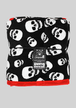 Load image into Gallery viewer, Sourpuss Lust for Skulls Blanket