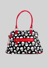 Load image into Gallery viewer, Sourpuss Lust for Skulls Day Trip Bag